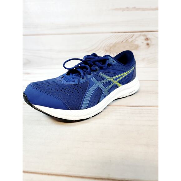 Asics Gel Contend 8 Blue Running Shoes Sneakers Mens Size 10 Extra Wide 1011B492 - Picture 13 of 16